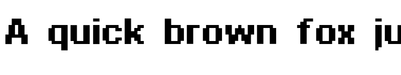 Preview of Bit Daylong11 (sRB) Regular font
