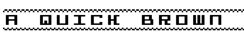 Preview of Bit Line15 (sRB) Regular font