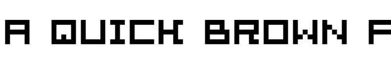 Preview of Bit Trip7 (sRB) Regular font