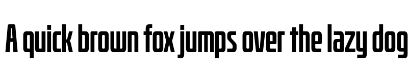 Preview of Bitcrusher Condensed Bold font