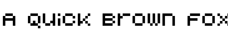 Preview of BitDust One Regular font