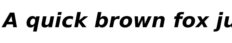 Preview of Bitstream Vera Sans Bold Oblique font