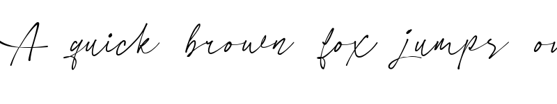Preview of bitter sweet script font