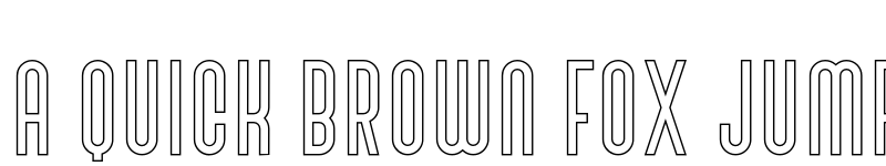 Preview of Bivoac Outline font