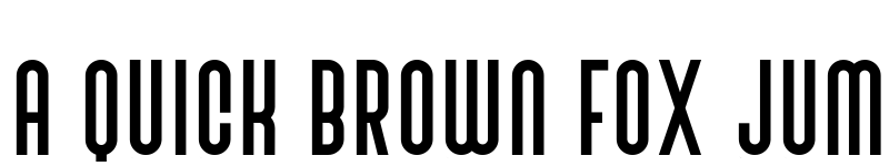 Preview of Bivoac Reguler Regular font