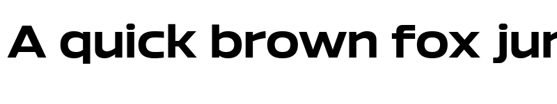 Preview of Bizmo Trial Bold font