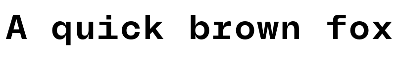 Preview of BL Melody Mono SemiBold font