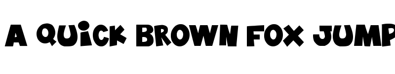 Preview of BlablaHawk Regular font