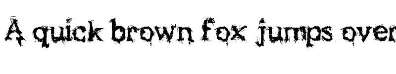 Preview of Black Asylum Regular font