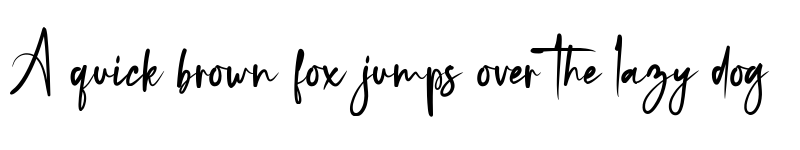 Preview of Black Bone Script Regular font