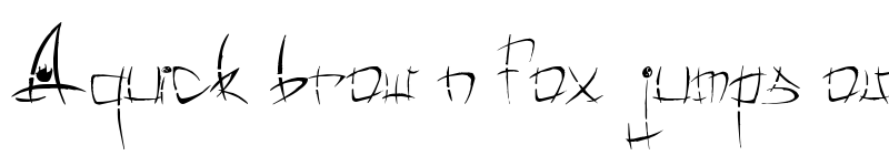 Preview of Black Dragon Regular font