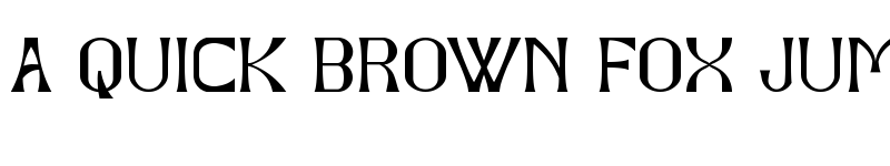 Preview of Black Kastile Modern Regular font