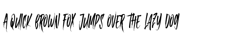 Preview of Black Memory Regular font