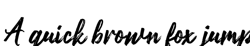 Preview of Black mud Regular font