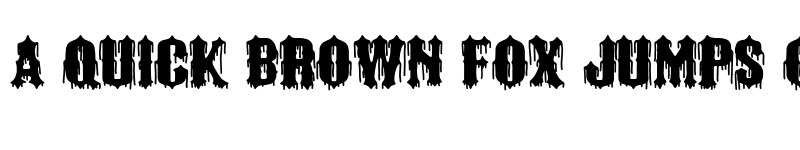 Preview of Black Order Regular font