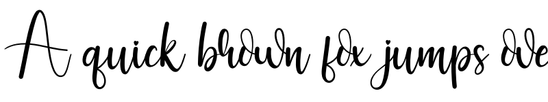 Preview of Black Pastel Regular font