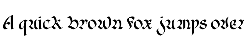 Preview of Black Rain Regular font