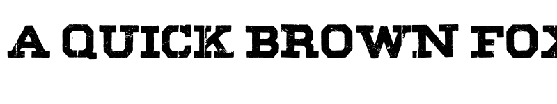 Preview of BLACK Regular font