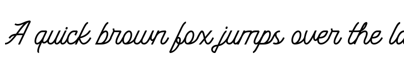 Preview of Black Roasters Regular font