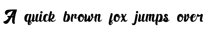 Preview of Black Ryder Regular font