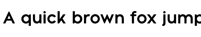 Preview of Black Sans SemiBold font