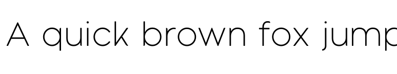 Preview of Black Sans Ultra Light font