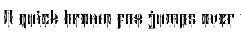 Preview of Black Sting Demo Regular font