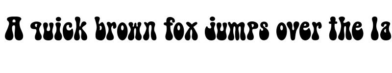 Preview of Black Sugar Regular font