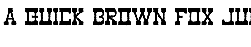 Preview of Black Team Demo Roughen font