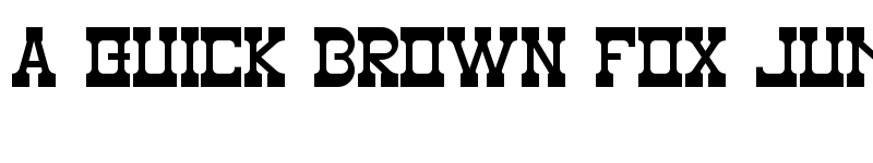 Preview of Black Team Roughen font