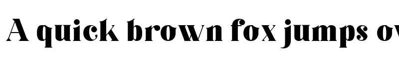 Preview of Black Wano Black font