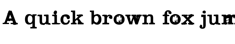 Preview of Black Widow Black font
