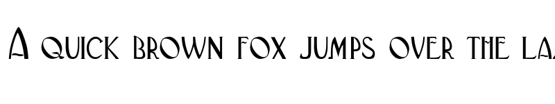 Preview of BlackAdderII Regular font