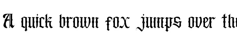 Preview of Blackburr Regular font