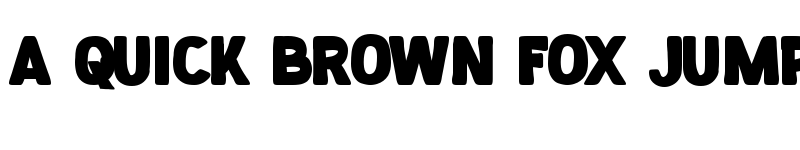 Preview of blackbuster Regular font