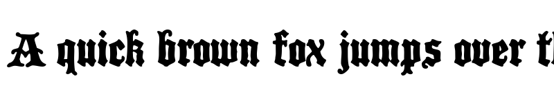 Preview of BlackCastleMF Regular font