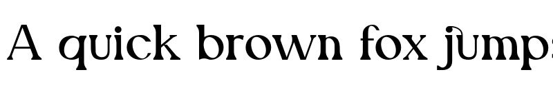 Preview of BlackEcho Regular font