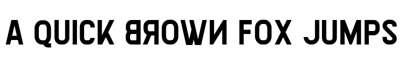 Preview of Blacker Papua Regular font