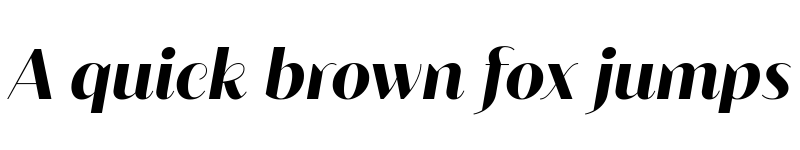 Preview of Blacker Sans Display Trial Extrabold Italic font