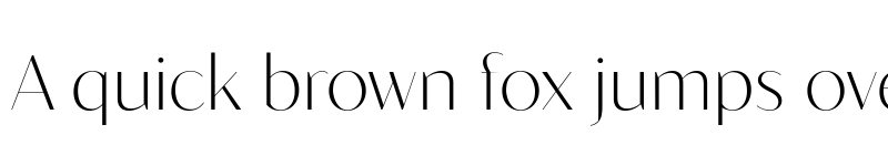 Preview of Blacker Sans Display Trial Extralight font