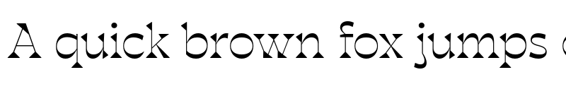 Preview of Blackest Regular font