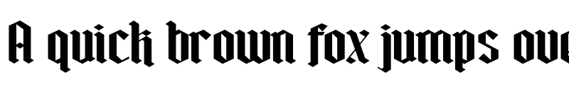 Preview of Blackiron Demo Regular font