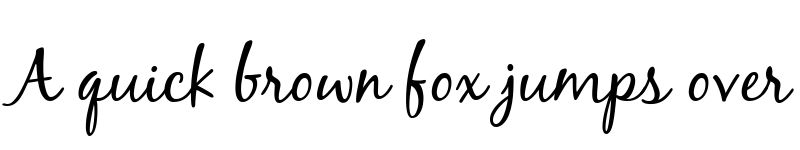 Preview of BlackJack Regular font