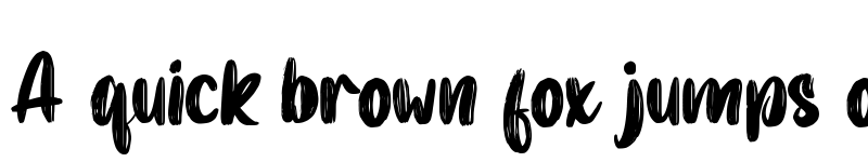 Preview of Blackness - Personal use Regular font