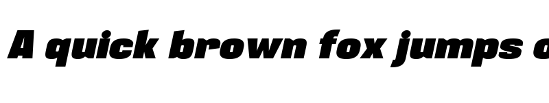 Preview of BLACKPLOTAN Italic font