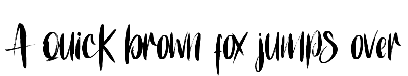 Preview of Blackrocky-personal use Regular font