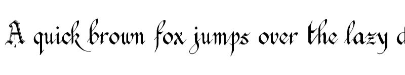 Preview of Blackstone_Hand Regular font