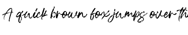 Preview of Blackwell Regular font