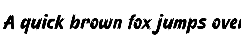 Preview of Blackza Regular font