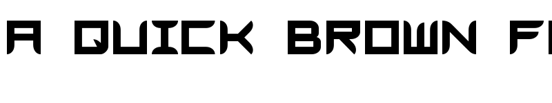 Preview of Blades GF Free Regular font